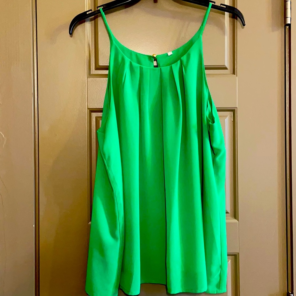Top | size L | emerald green